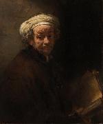 Rembrandt, Self-portrait as the Apostle Paul  (mk33)